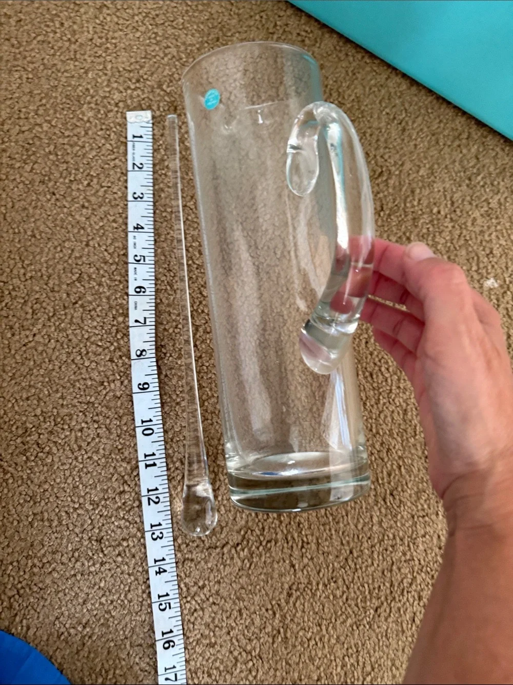 Tiffany & Co. Teardrop Cocktail martini pitcher